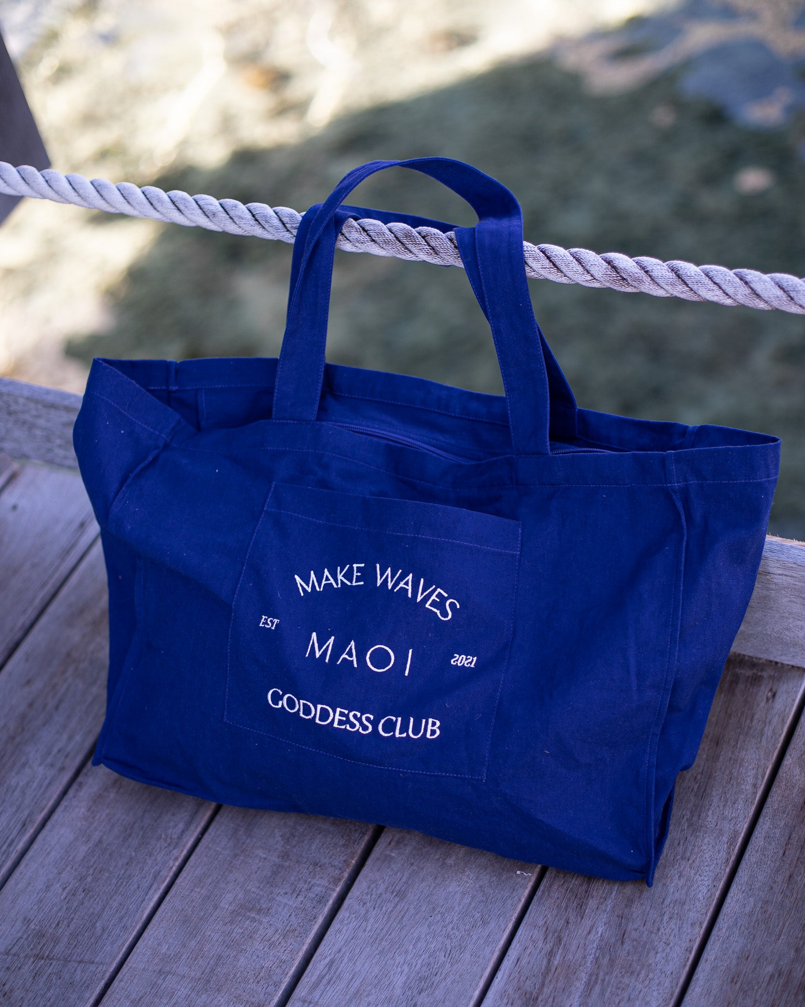 Make Waves Tote Bag