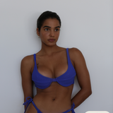 Alohi Top - Blue Rib